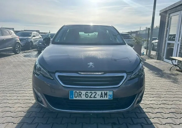 Peugeot 308 cena 13000 przebieg: 150000, rok produkcji 2015 z Sokołów Małopolski małe 46